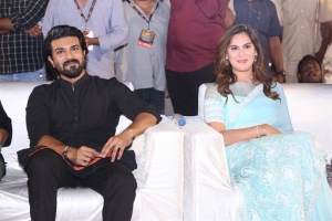 Ram Charan, Upasana Kamineni @ Acharya Movie Pre Release Function Stills