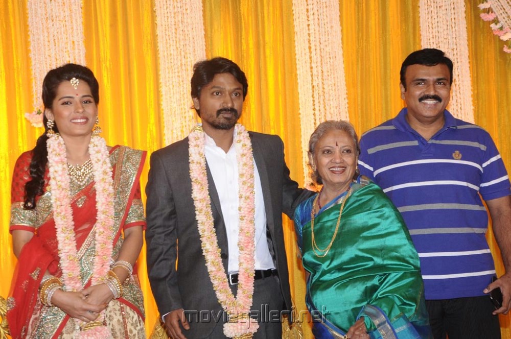 Actor Krishna Kulasekaran Wedding Reception Stills | Moviegalleri.net