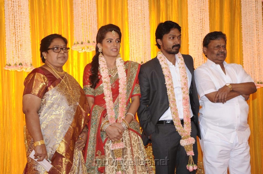 Picture 664534 | Pattiyal Sekar @ Krishna Kulasekaran Wedding Reception ...