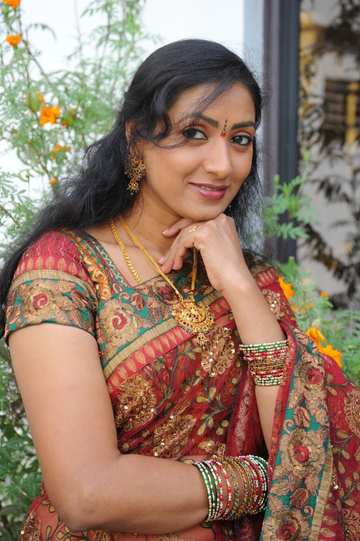 Telugu Actress Aamani Stills Aamani in Cute Saree Pictures ...