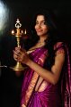 Actress Dhanshika in Saree Stills
