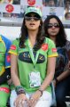 Actress Bhavana in Chennai Rhinos vs Kerala Strikers