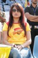 Sonia Agarwal in Chennai Rhinos Vs Kerala Strikers Match