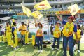 Actress in Chennai Rhinos Vs Kerala Strikers Match