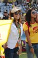 Actress in Chennai Rhinos Vs Kerala Strikers Match