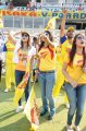 Actress in Chennai Rhinos Vs Kerala Strikers Match