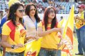 Actress in Chennai Rhinos Vs Kerala Strikers Match