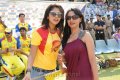 Actress in Chennai Rhinos Vs Kerala Strikers Match