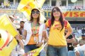 Actress in Chennai Rhinos Vs Kerala Strikers Match