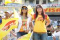 Actress in Chennai Rhinos Vs Kerala Strikers Match