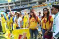 Actress in Chennai Rhinos Vs Kerala Strikers Match