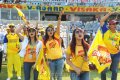 Actress in Chennai Rhinos Vs Kerala Strikers Match