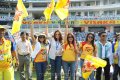 Actress in Chennai Rhinos Vs Kerala Strikers Match