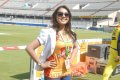 Madhu Shalini @ Chennai Rhinos Vs Kerala Strikers Match