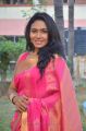 Actress Risha Hot in Sleeveless Saree Images @  Saravanan Irukka Bayamaen Press Meet