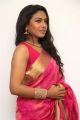 Actress Risha Sleeveless Hot Saree Images @  Saravanan Irukka Bayamaen Press Meet