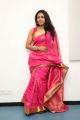 Actress Risha Saree Images @  Saravanan Irukka Bayamaen Press Meet