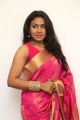 Actress Risha Silk Saree Images @  Saravanan Irukka Bayamaen Press Meet