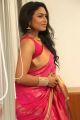 Tamil Actress Risha Saree Hot Images @  Saravanan Irukka Bayamaen Press Meet