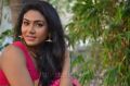 Tamil Actress Risha Saree Images @  Saravanan Irukka Bayamaen Press Meet