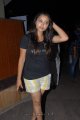 Swetha Basu Prasad Hot Stills in Shorts @ Santosham Film Awards 2011