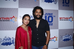 Nazriya Nazim, Nani @ Adade Sundara Movie Press Meet Stills