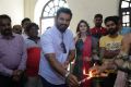 Actor Sarathkumar @ Adangathey Movie Pooja Stills