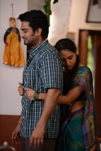 Richard Rishi, Pooja Ramachandran in Adavi Kachina Vennela Telugu Movie Stills