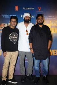 Bhushan Kumar, Prabhas, Om Raut @ Adipurush 3D Teaser Launch Stills