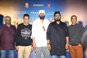 Rajesh Nair, Bhushan Kumar, Prabhas, Om Raut, Dil Raju @ Adipurush 3D Teaser Launch Stills