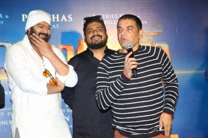 Prabhas, Om Raut, Dil Raju @ Adipurush 3D Teaser Launch Stills