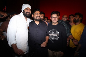 Prabhas, Om Raut, Bhushan Kumar @ Adipurush 3D Teaser Launch Stills