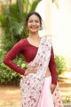 Actress Aditi Myakal Saree Photos @ Eakam Teaser Launch