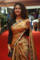 Actress Aditi Myakal Saree Stills @ Mirchi Music Awards South 2017 Red Carpet