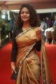 Actress Aditi Myakal Saree Stills @ Mirchi Music Awards South 2017 Red Carpet