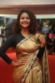 Actress Aditi Myakal Hot Saree Stills @ Mirchi Music Awards South 2017 Red Carpet