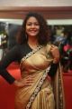 Actress Aditi Myakal Hot Saree Stills @ Mirchi Music Awards South 2017 Red Carpet