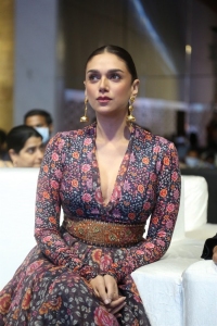 Actress Aditi Rao Hydari Cute Pics @ Hey Sinamika Pre-Release