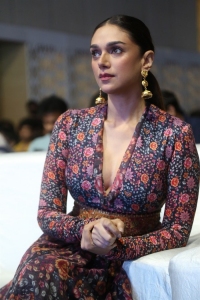 Actress Aditi Rao Hydari Cute Pics @ Hey Sinamika Pre-Release