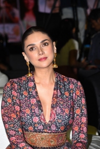 Actress Aditi Rao Hydari Cute Pics @ Hey Sinamika Pre-Release