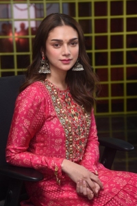 Maha Samudram Heroine Aditi Rao Hydari Interview Pictures