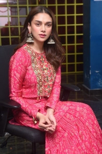 Maha Samudram Heroine Aditi Rao Hydari Interview Pictures