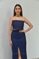 Actress Aditi Rao Hydari Stills in Blue Dress