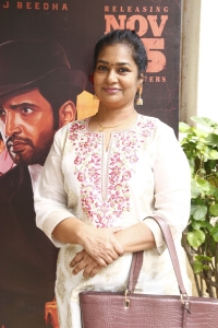 Actress Aadhira @ Agent Kannayiram Press Meet Stills