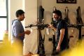 Pawan Kalyan, Trivikram Srinivas @ Agnathavasi Movie Working Stills