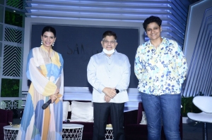 Samantha, Allu Aravind, Nandini Reddy @ AHA Press Meet On Sam Jam Show Photos