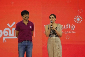 SJ Suryah, Nikki Galrani @ aha Tamil OTT Launch Photos