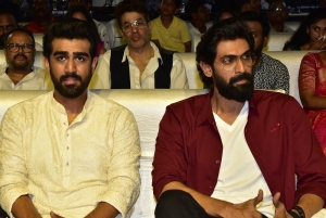 Abhiram, Rana Daggubati @ Ahimsa Movie Pre Release Event Photos