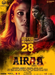 Actress Nayanthara Airaa Movie Release Posters