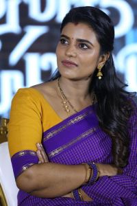 Aishwarya Rajesh Saree Pics @ Sankranthiki Vasthunnam Press Meet